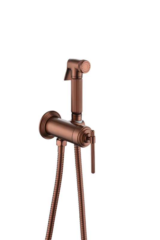 Смеситель гигиенический, ETERNA COPPER BRUSED  177-CB